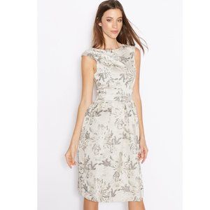 Miss Selfridge Jacquard Floral pocket dress 8